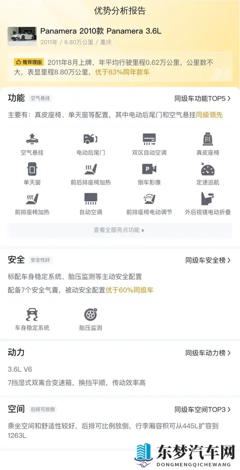 二手保时捷Panamera:16万多,圆你一个跑车梦!-1