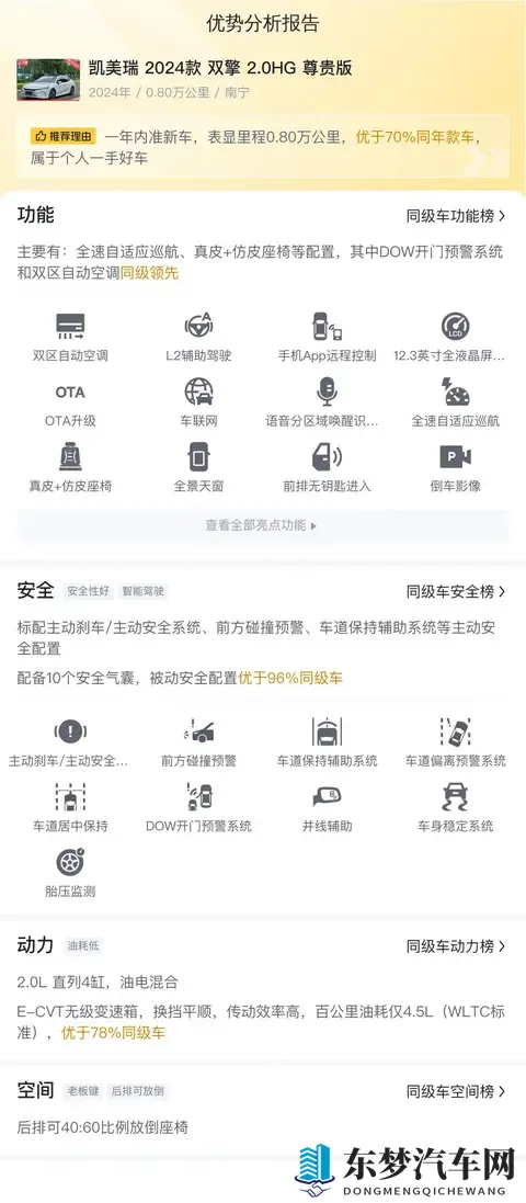 15万多拿下准新凯美瑞双擎，享受越级质感座驾-1