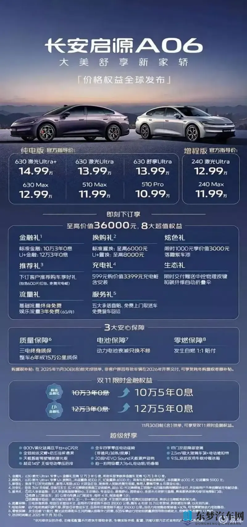 长安启源A06上市，重塑新能源家轿典范