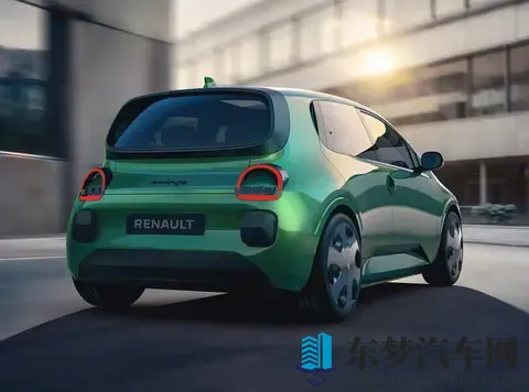 新纯电版雷诺Twingo E-Tech官图发布,延续可爱外观,11月6日首发-3