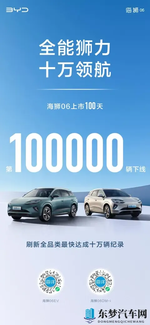 百日十万辆！海狮06，新一代全能神车