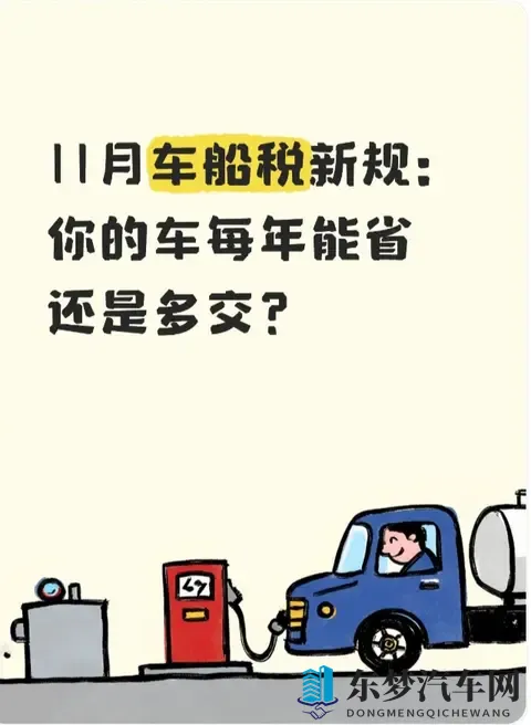 11月车船税新规：你的车每年能省还是多交？
