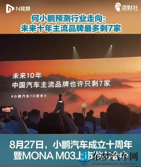 何小鹏称10年后中国汽车有5强-2