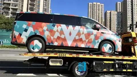 银河V900路试谍照曝光：15T增程MPV，轴距32米，6座8座可选-2