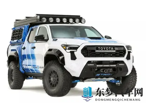 丰田展示基于塔科马打造的新型燃料电池电动概念车-1