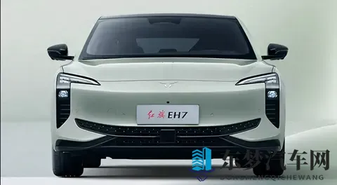 定位中大型车，红旗EH7官图发布并提供两种动力