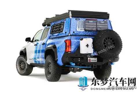 丰田推出塔科马H2越野概念车，氢电混动547匹强劲动力+零排放-1