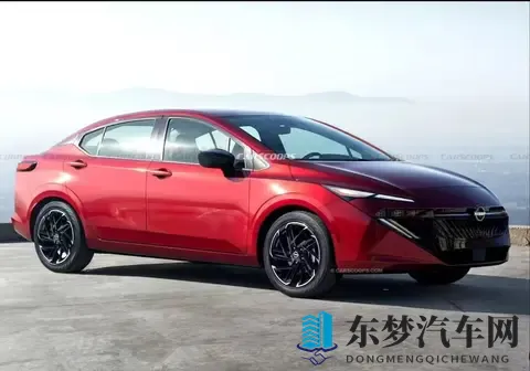 全新日产轩逸纯电版渲染图曝光 配一体式双联屏 续航超过550km-1