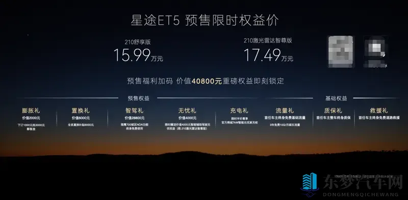 不止于性价比？预售1599万起，星途ET5自信在哪-1