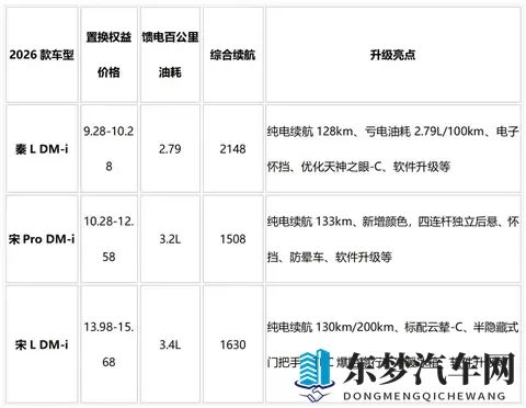 秦宋开道,比亚迪布局2026车市-3