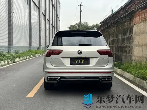 23年4月途观L:香槟色R-Line,22万公里,一手准新SUV!-3