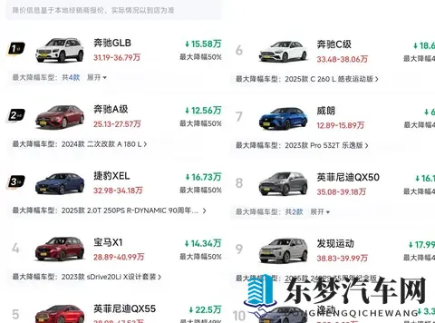 跌麻了！10月燃油车降价潮来袭，多款豪车“大跳水”，奔驰降18万-1
