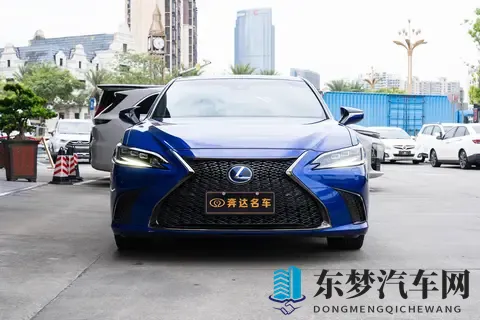 27万多拿下准新雷克萨斯ES300h F SPORT，蓝色“优雅绅士”-3