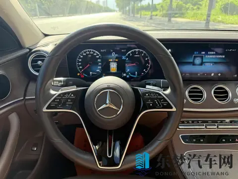 21款奔驰E300L：5万公里，豪华座驾2899万，商务精英之选
