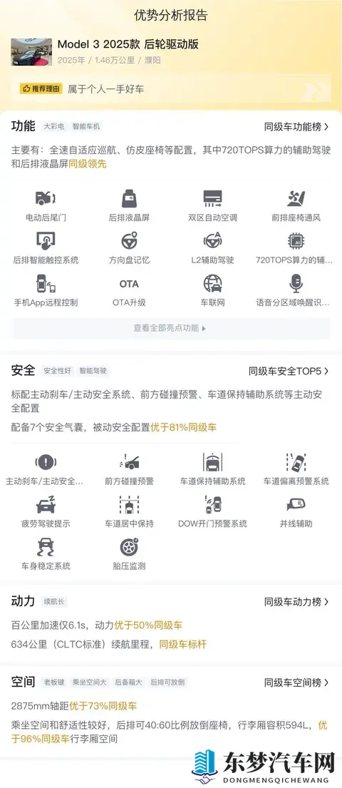 25年特斯拉Model3,表显146万公里,准新一手车,188万值不值?-1