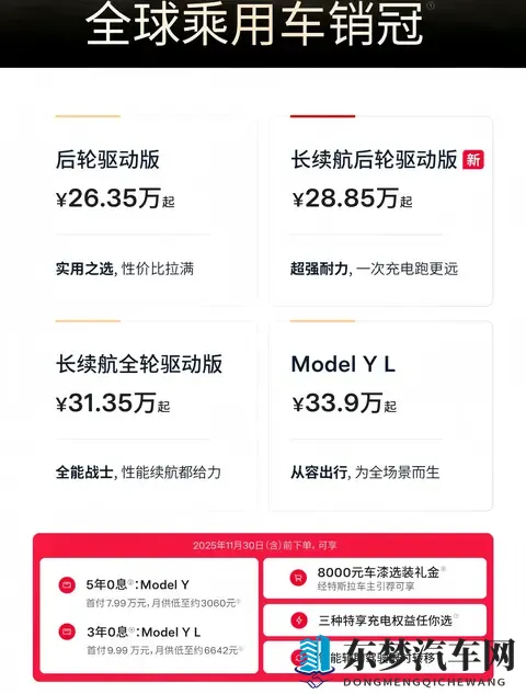2885万起、821km续航！特斯拉Model Y长续航版上市！买它值不值？-3