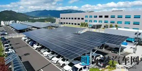 韩国新规要求大型停车场须安装太阳能顶棚，现有场地也得改建-1