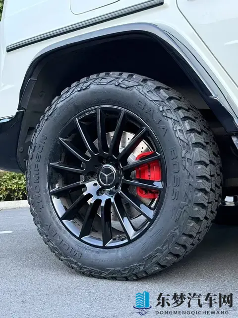 奔驰大G原厂20寸轮毂升级改装G63原厂AMG刹车卡钳6活塞批发代理-3