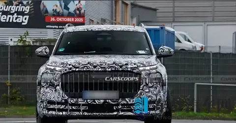奥迪 Q9 霍希版谍照街头曝光！搭 V8 引擎叫板迈巴赫 GLS-2
