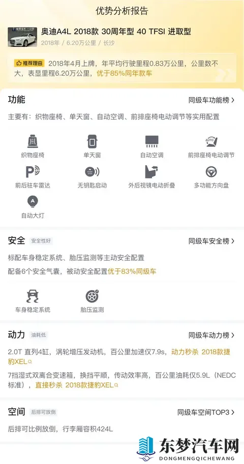 六年奥迪A4L，表显6万公里，11万多带回家！