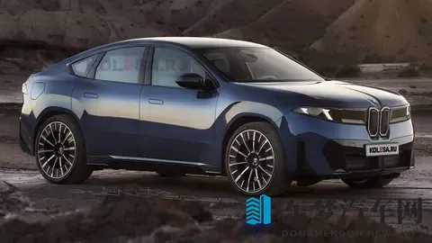 宝马第二款纯电轿跑 SUV:iX4 渲染图首曝,溜背造型、运动风格-1