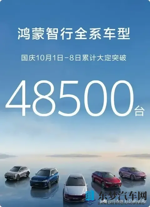 赛力斯10份各车型销量（估算）-1