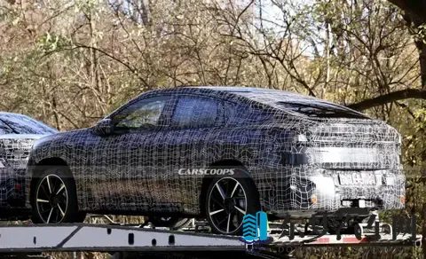 全新宝马iX4谍照曝光，配置和动力参考宝马iX3