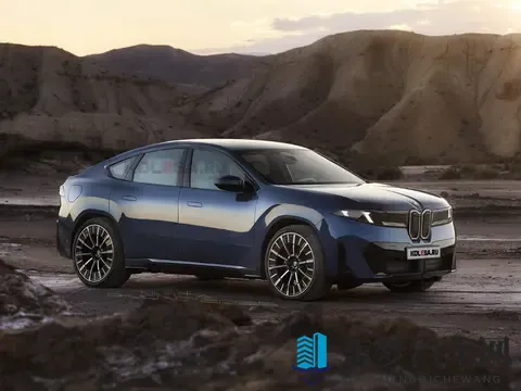 兼顾个性和运动感，全新宝马iX4外观图曝光-1