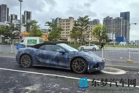 【E汽车】腾势Z敞篷版路试谍照曝光-1