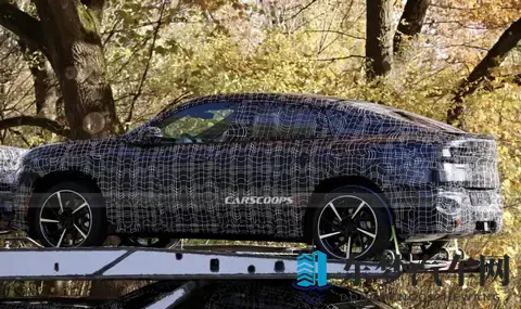 全新宝马iX4谍照曝光,配置和动力参考宝马iX3-1