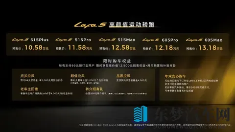 年轻人第一台电动小钢炮？零跑Lafa5预售1058万元起，零百6秒级