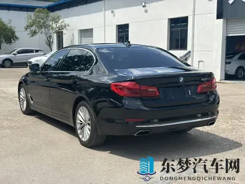 20款宝马5系：10万公里，香槟色外观，18万多开回家！-3