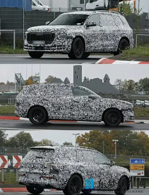 奥迪Q9霍希版现身街头，燃油旗舰还能打吗？豪华车市正悄悄变天-1