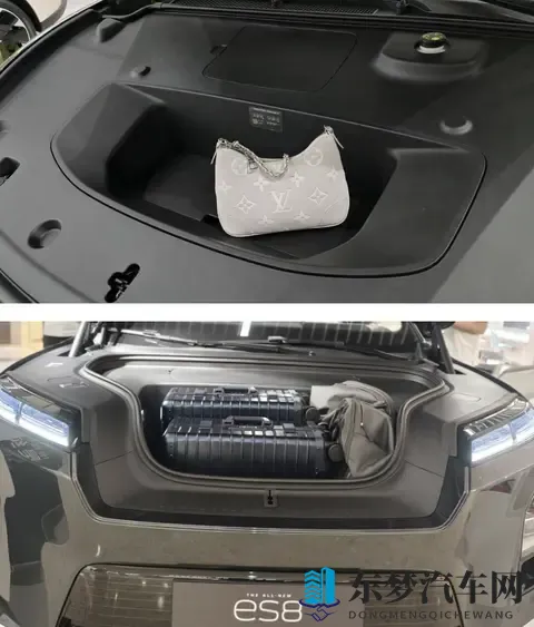 蔚来ES8的前备舱，230L大容积，用起来有多爽？-2
