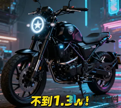 不到13w 自动挡+ABS+TCS全配齐 赛科龙朋克190 还要什么自行车-1