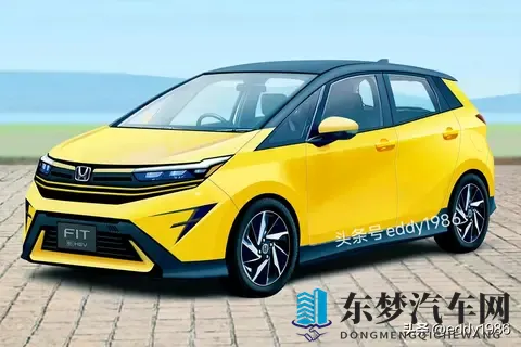 第五代本田飞度渲染图意外流出，风格激进，预计2026年秋季亮相-1