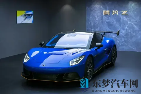 900马力、3秒破百！腾势Z无伪装实车曝光，叫板保时捷718-1