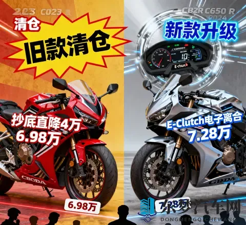 本田CBR650R价格风波 23款抄底直降4万 24款电子离合成抉择关键-3