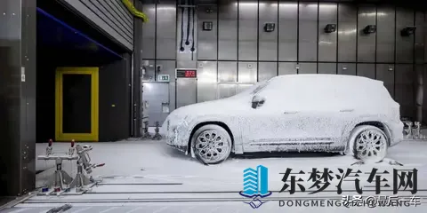 纯电GLB即将亮相：极寒测试通过，双排空间优化-2