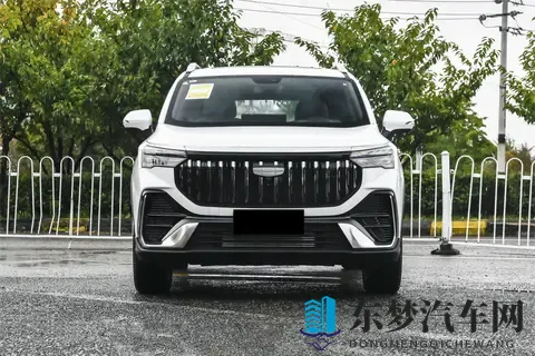 换装直瀑式前脸格栅，升级Flyme车机，第三代吉利豪越L实车亮相-2