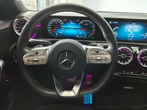 22款奔驰CLA轿跑，4万公里，16万不到体验优雅运动风-2