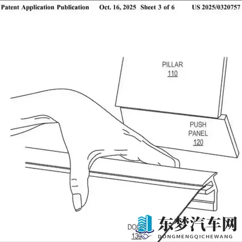 特斯拉即将取消门把手？新设计已申请专利，将门把手装入车门中-1