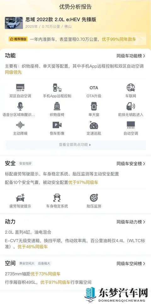 省油又运动，准新本田思域e:HEV，代步好选择-1