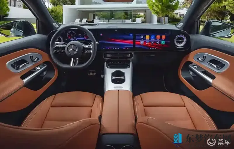 CLA同款内饰，12月8日首发，全新GLB内饰官图发布-1