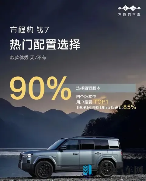 方程豹钛7太火了，订单超8万辆未交付，交付时间最长要等一个多月