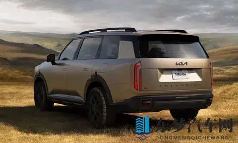 全新起亚Telluride官图发布：方正造型，新增插混版本，明年开售-2