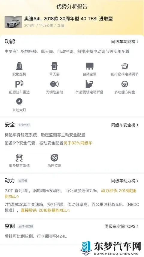 14万公里值不值？10万拿下18年奥迪A4L-3