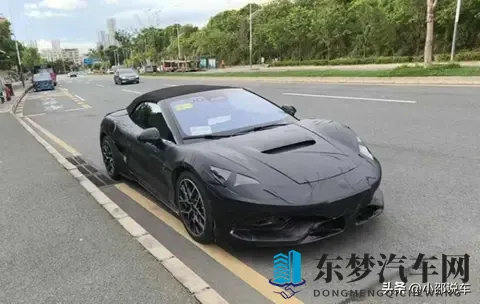 腾势Z谍照曝光，技术自研玩真的，国产跑车要动真格了-2