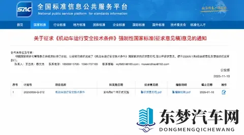 零百加速需≥5秒！汽车安全新国标意见征询，还涉旋转座椅等-2