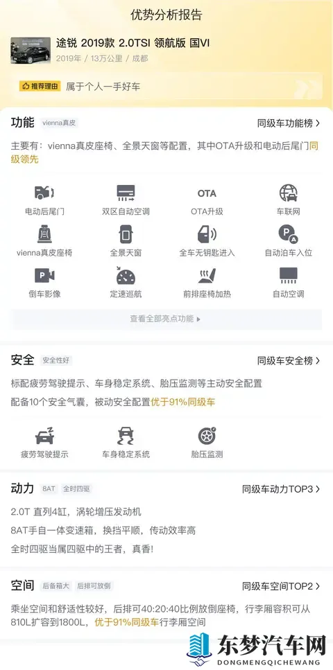 199万拿下大众途锐，19年一手车，圆你豪华SUV梦-1